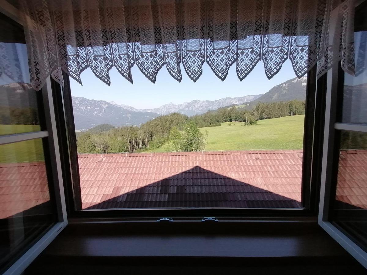 Ferienwohnung Am Bauernhof Koa Bad Goisern Exteriör bild
